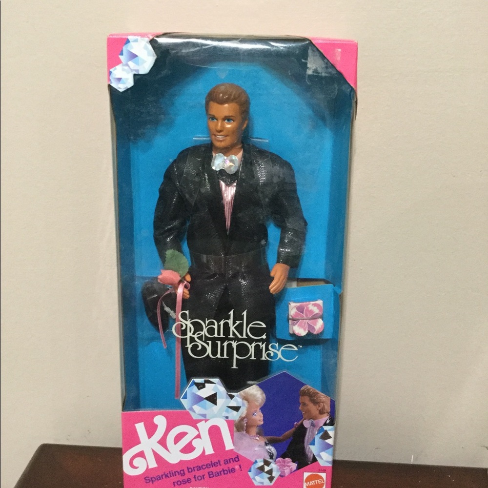 1991 Ken sparkle surprise Barbie